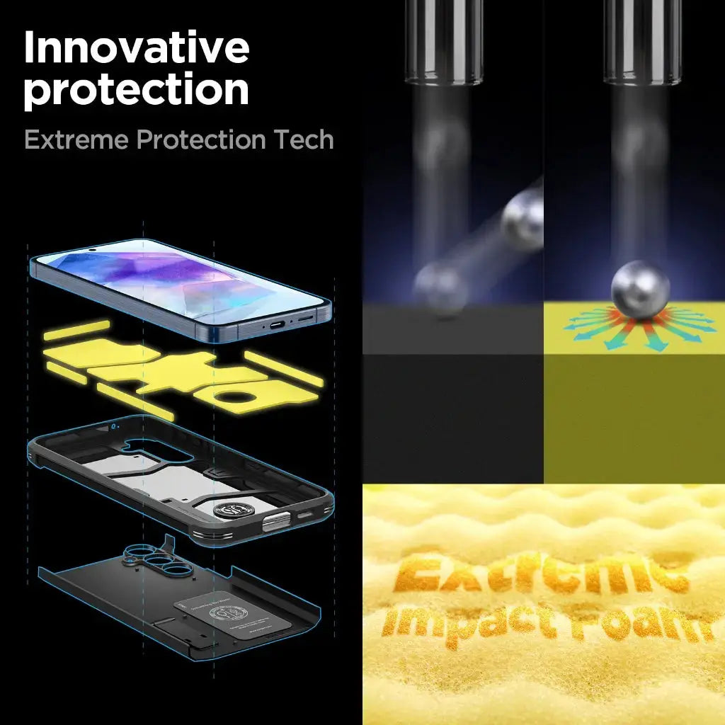 Galaxy A55 5G Case Tough Armor - Spigen Singapore