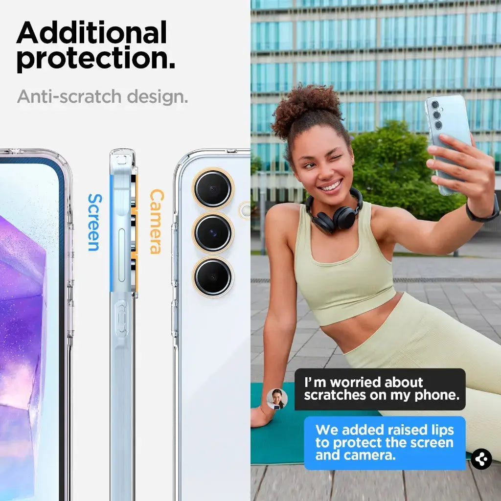 Galaxy A55 Case Liquid Crystal - Spigen Singapore