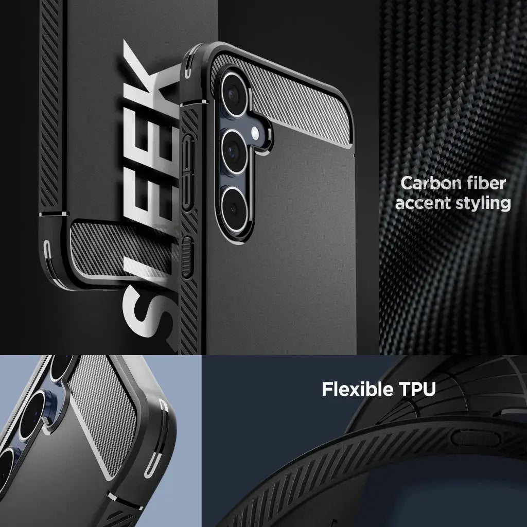 Galaxy A55 Case Rugged Armor - Spigen Singapore