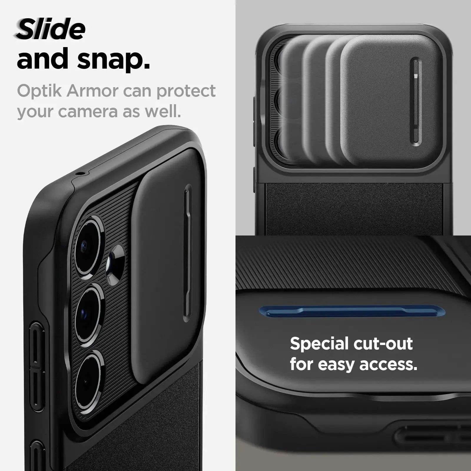 Galaxy A55 case Optik Armor - Spigen Singapore