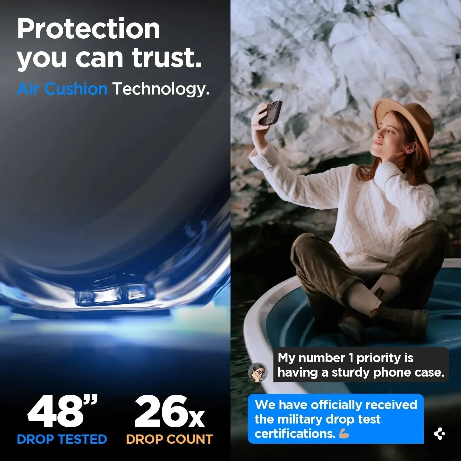 Galaxy A55 case Optik Armor - Spigen Singapore