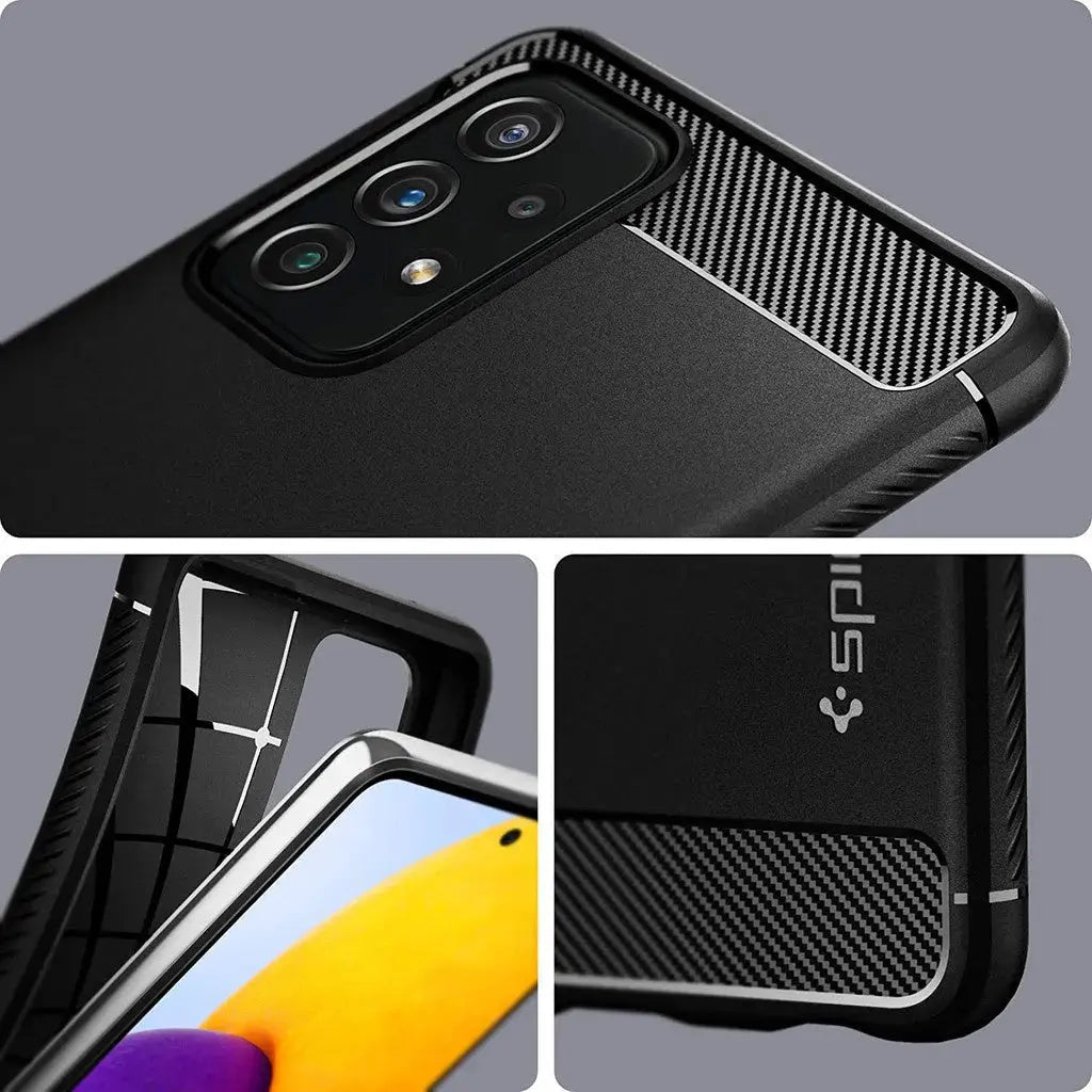 Galaxy A72 Case Rugged Armor - Spigen Singapore