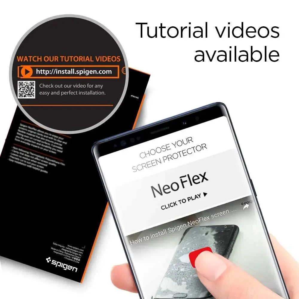 Galaxy Note 9 Screen Protector Neo Flex (Front 2 pcs) - Spigen Singapore