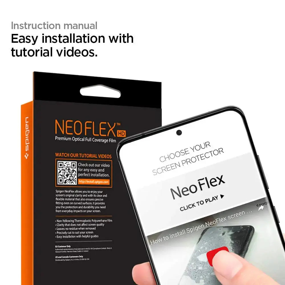 Galaxy S20 Neo Flex HD Screen Protector (Front 2pcs) - Spigen Singapore
