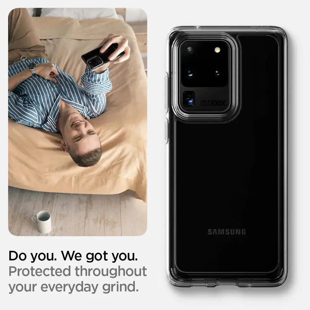 Galaxy S20 Ultra Case Crystal Hybrid - Spigen Singapore