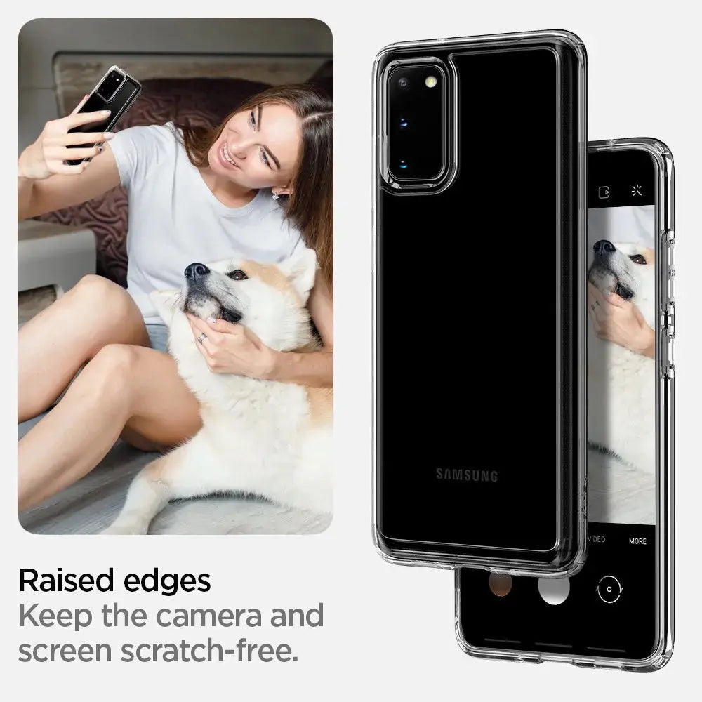 Galaxy S20 Ultra Case Crystal Hybrid - Spigen Singapore
