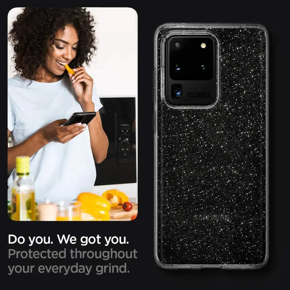 Galaxy S20 Ultra Case Liquid Crystal Glitter - Spigen Singapore
