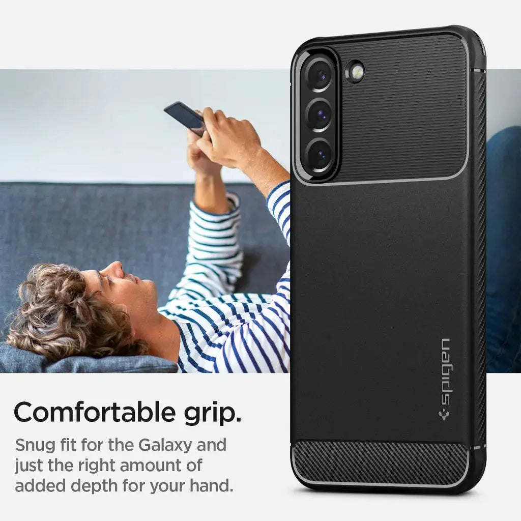 Galaxy S22 Plus Case Rugged Armor - Spigen Singapore
