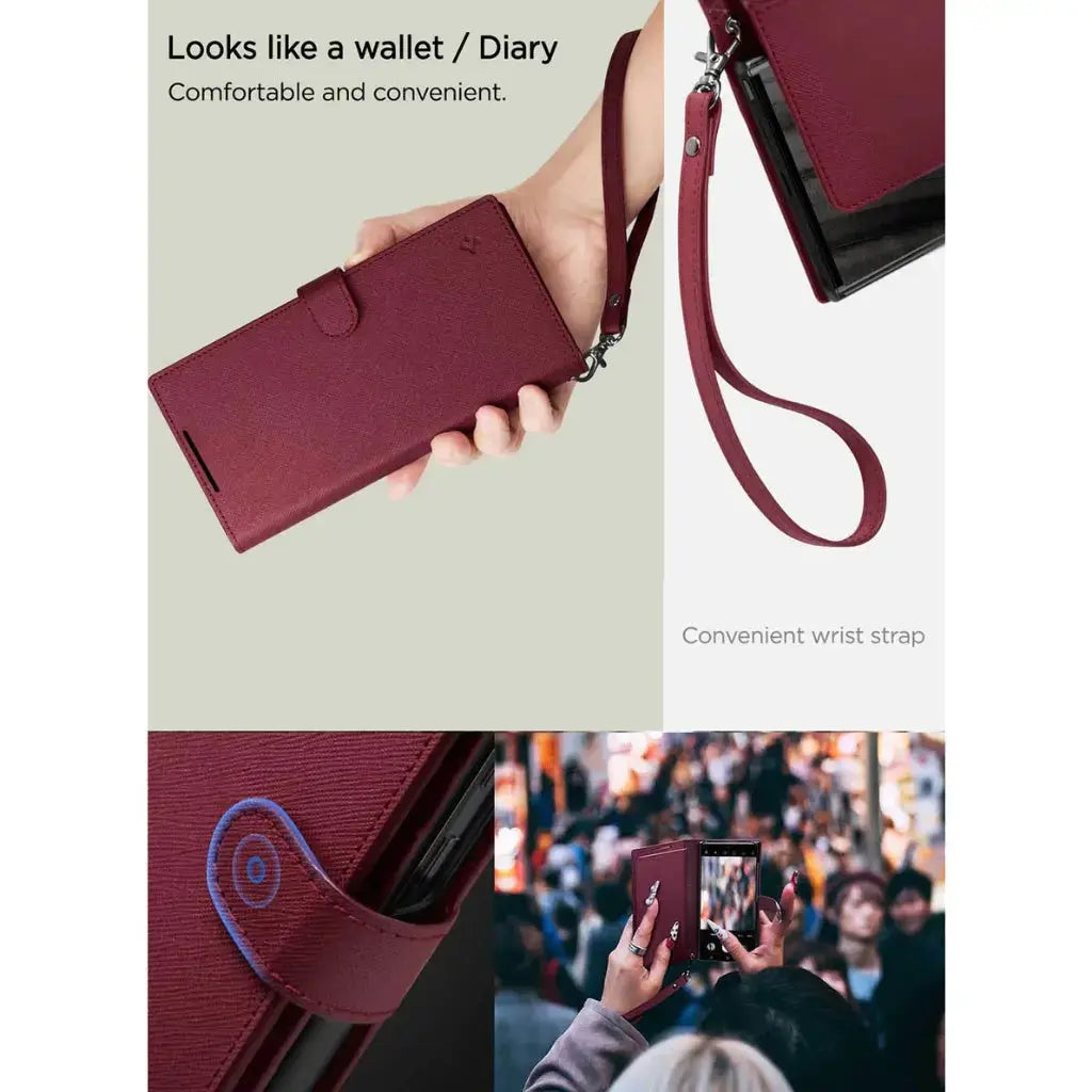 Galaxy S23 Ultra Case Wallet S Plus - Spigen Singapore