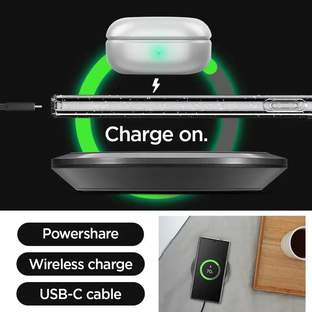 Galaxy S24 Ultra Case Liquid Crystal Glitter - Spigen Singapore