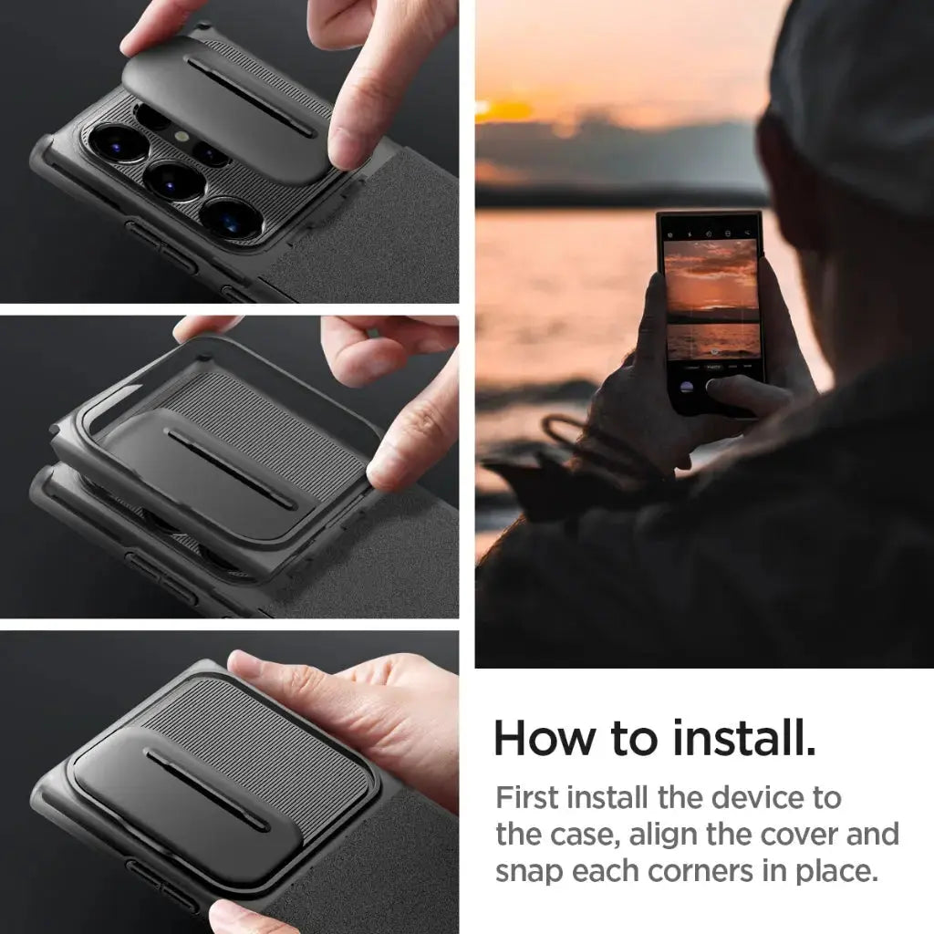 Galaxy S24 Ultra Case Optik Armor - Spigen Singapore