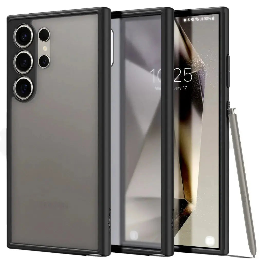 Galaxy S24 Ultra Case Ultra Hybrid Frost Black - Spigen Singapore