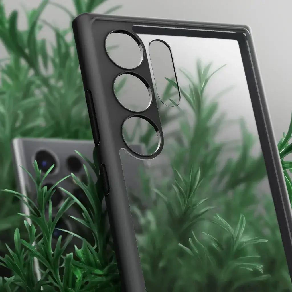 Galaxy S24 Ultra Case Ultra Hybrid Frost Black - Spigen Singapore