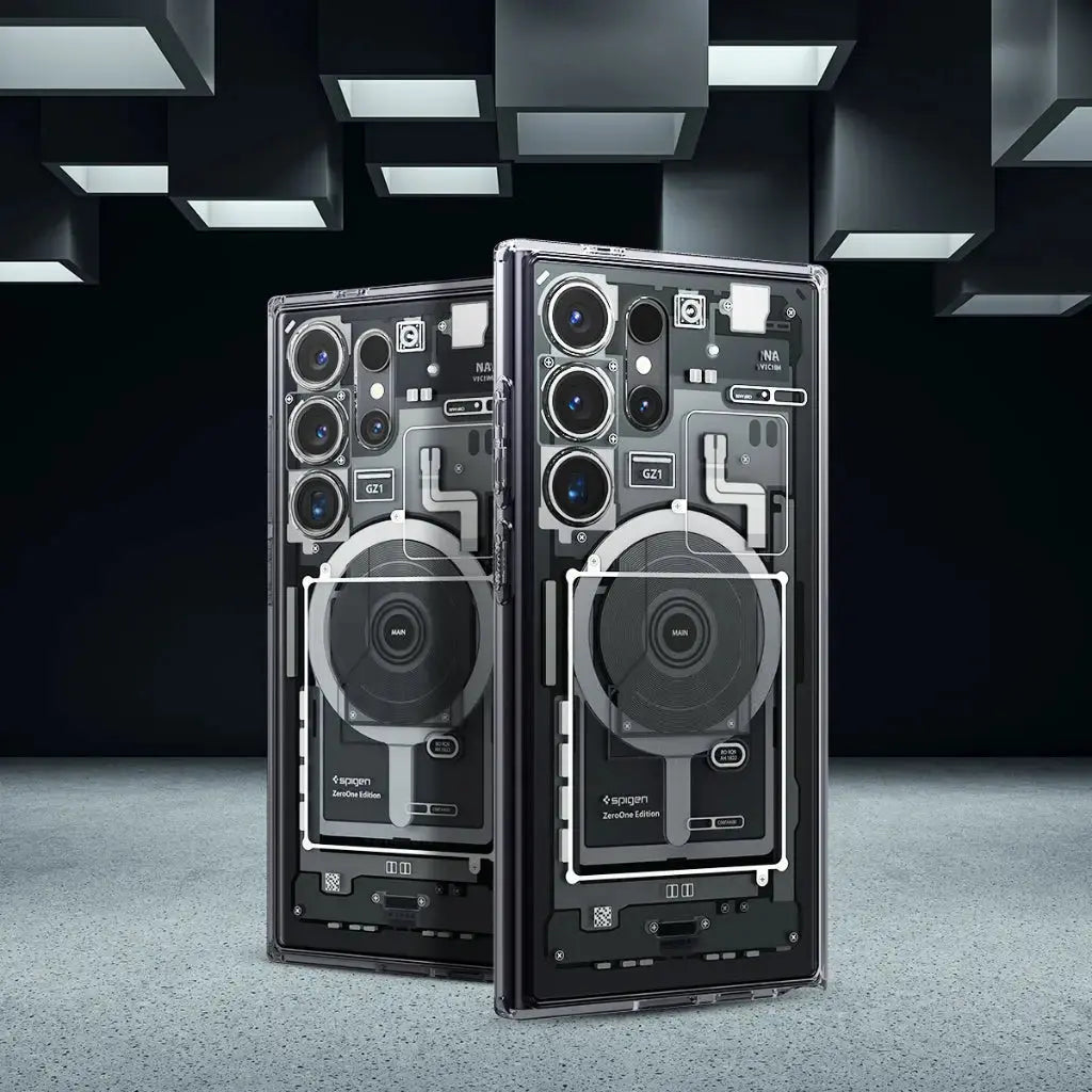 Galaxy S24 Ultra Case Zero One OneTap Metal Ring Magfit Magsafe Case - Spigen Singapore