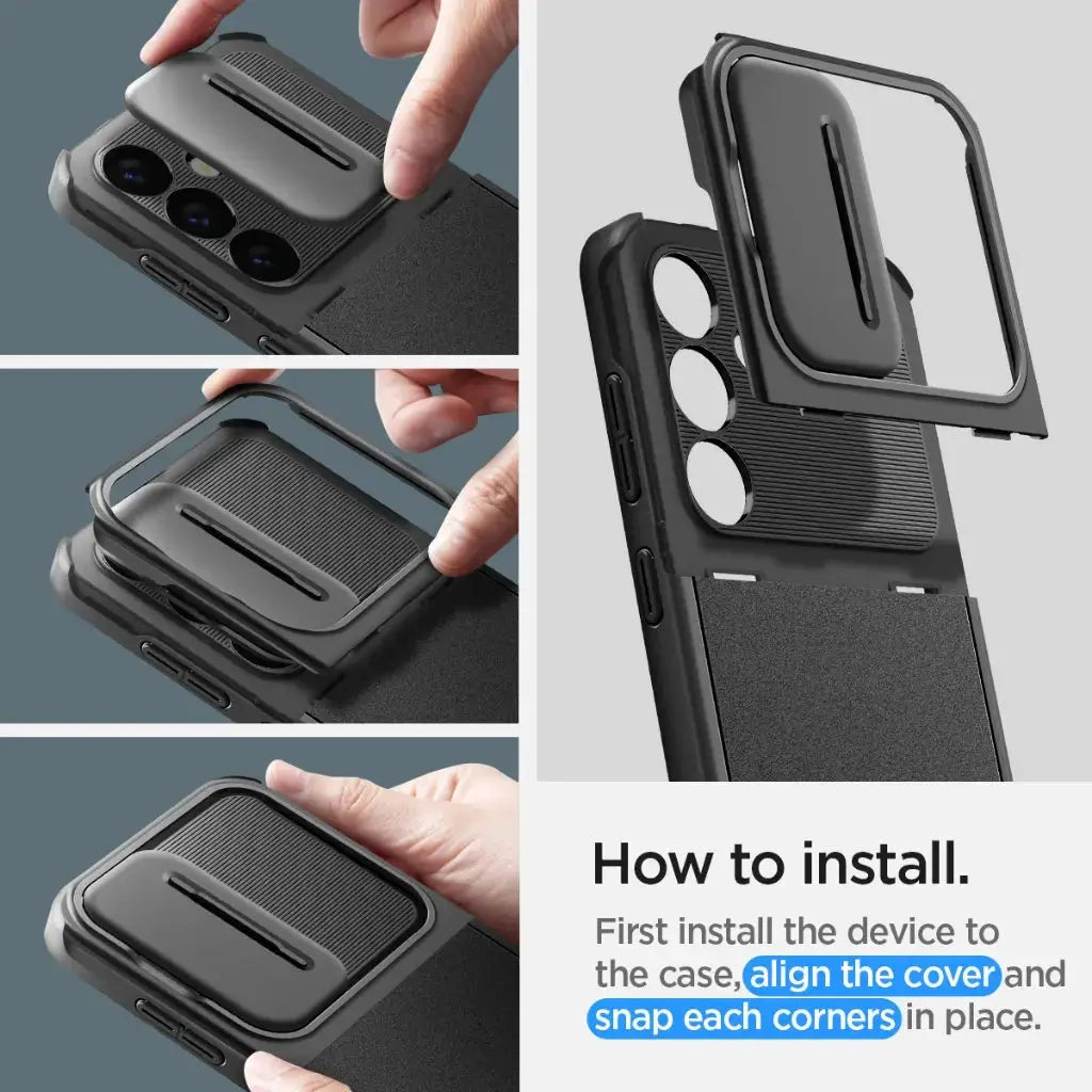 Galaxy S24 case Optik Armor - Spigen Singapore