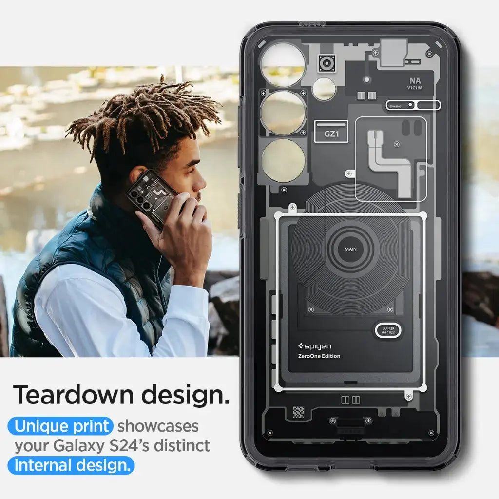 Galaxy S24 case Ultra Hybrid Zero One - Spigen Singapore