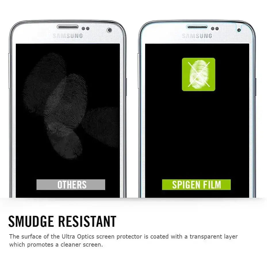Galaxy S5 Screen Protector Ultra Optics - Spigen Singapore