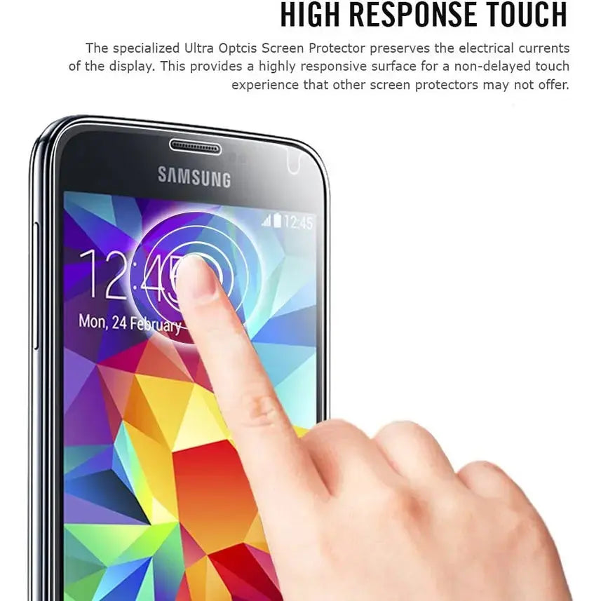 Galaxy S5 Screen Protector Ultra Optics - Spigen Singapore