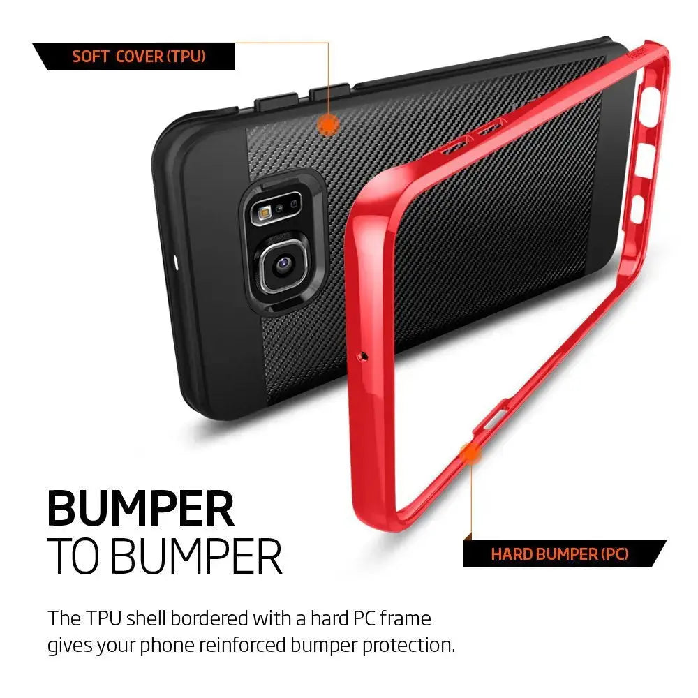 Galaxy S6 Edge Plus Case Neo Hybrid Carbon - Spigen Singapore