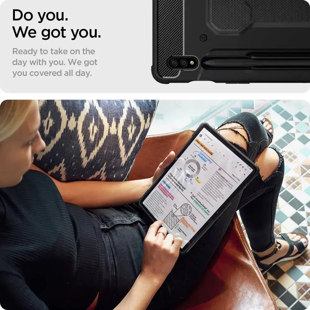 Galaxy Tab S8 / Galaxy Tab S7 Case Rugged Armor Pro - Spigen Singapore