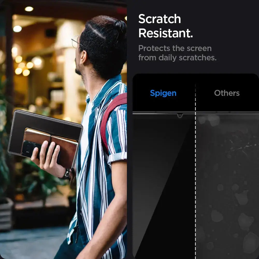 Galaxy Tab S8 / Galaxy Tab S7 EZ FIT GLAS.tR Screen Protector - Spigen Singapore