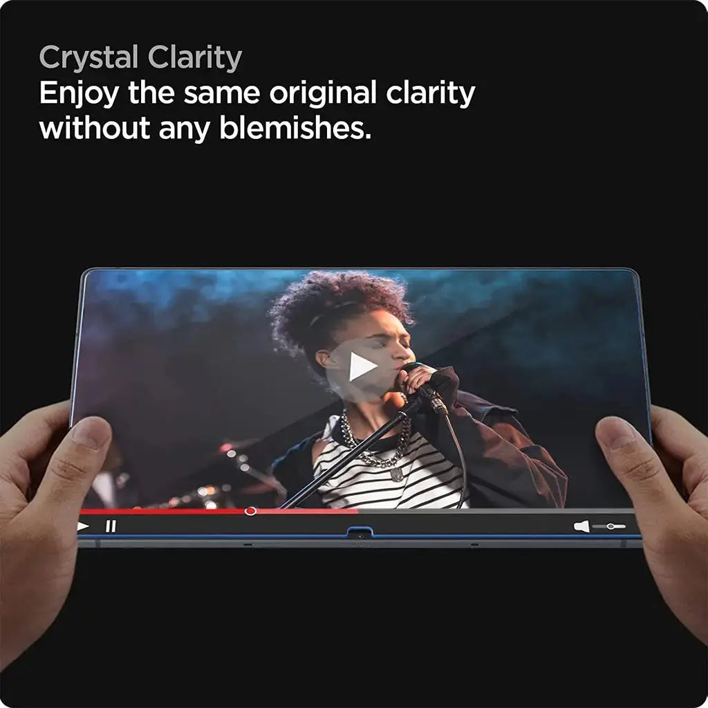 Galaxy Tab S8 Ultra Screen Protector EZ FIT GLAS.tR - Spigen Singapore