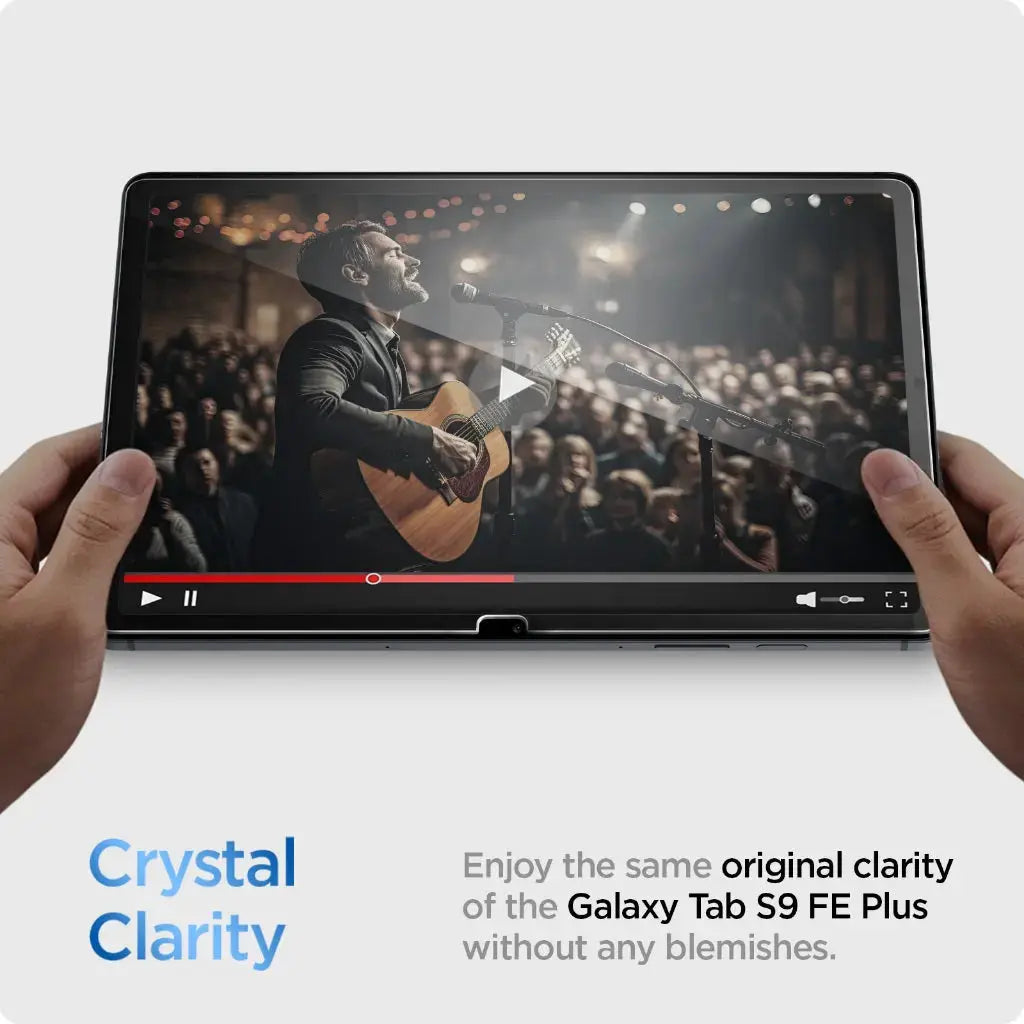 Galaxy Tab S9 FE Plus Screen Protector Glas.tR Slim - Spigen Singapore