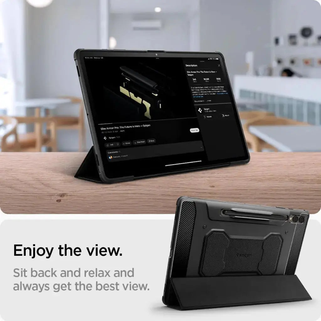 Galaxy Tab S10+ / S9+ Case Rugged Armor Pro - Spigen Singapore