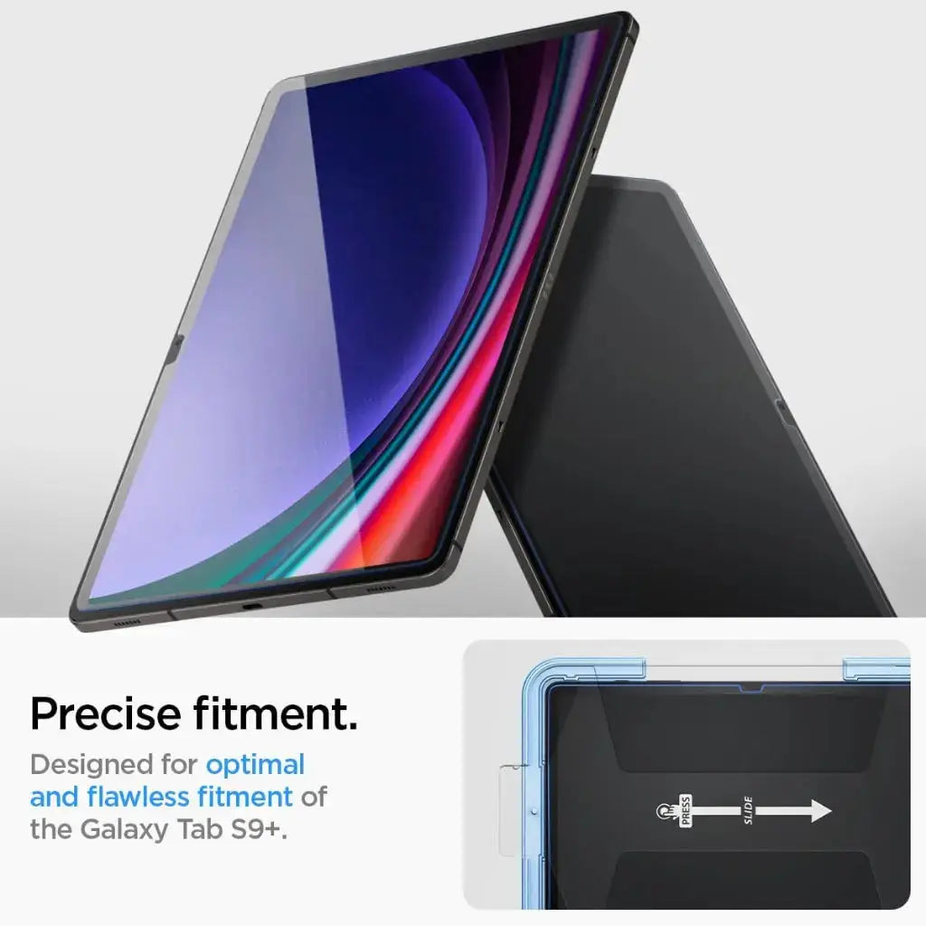 Galaxy Tab S10+ / S9+ Screen Protector EZ FIT GLAS.tR - Spigen Singapore