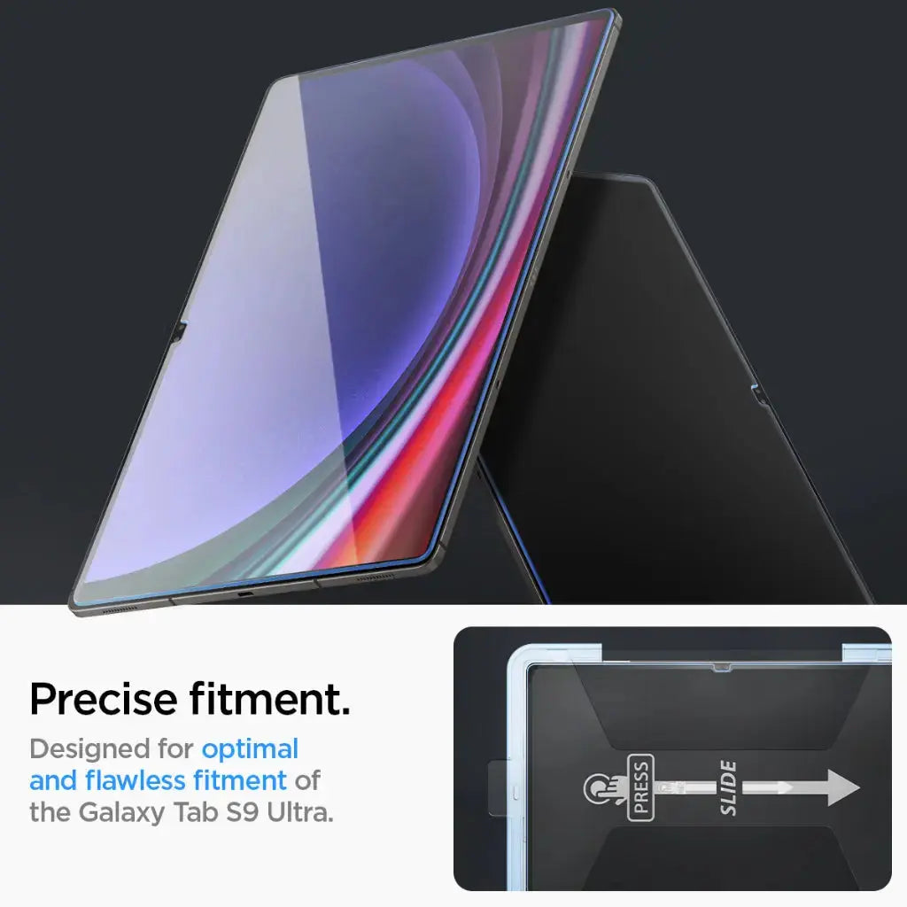Galaxy Tab S10 Ultra / S9 Ultra Screen Protector EZ FIT GLAS.tR - Spigen Singapore