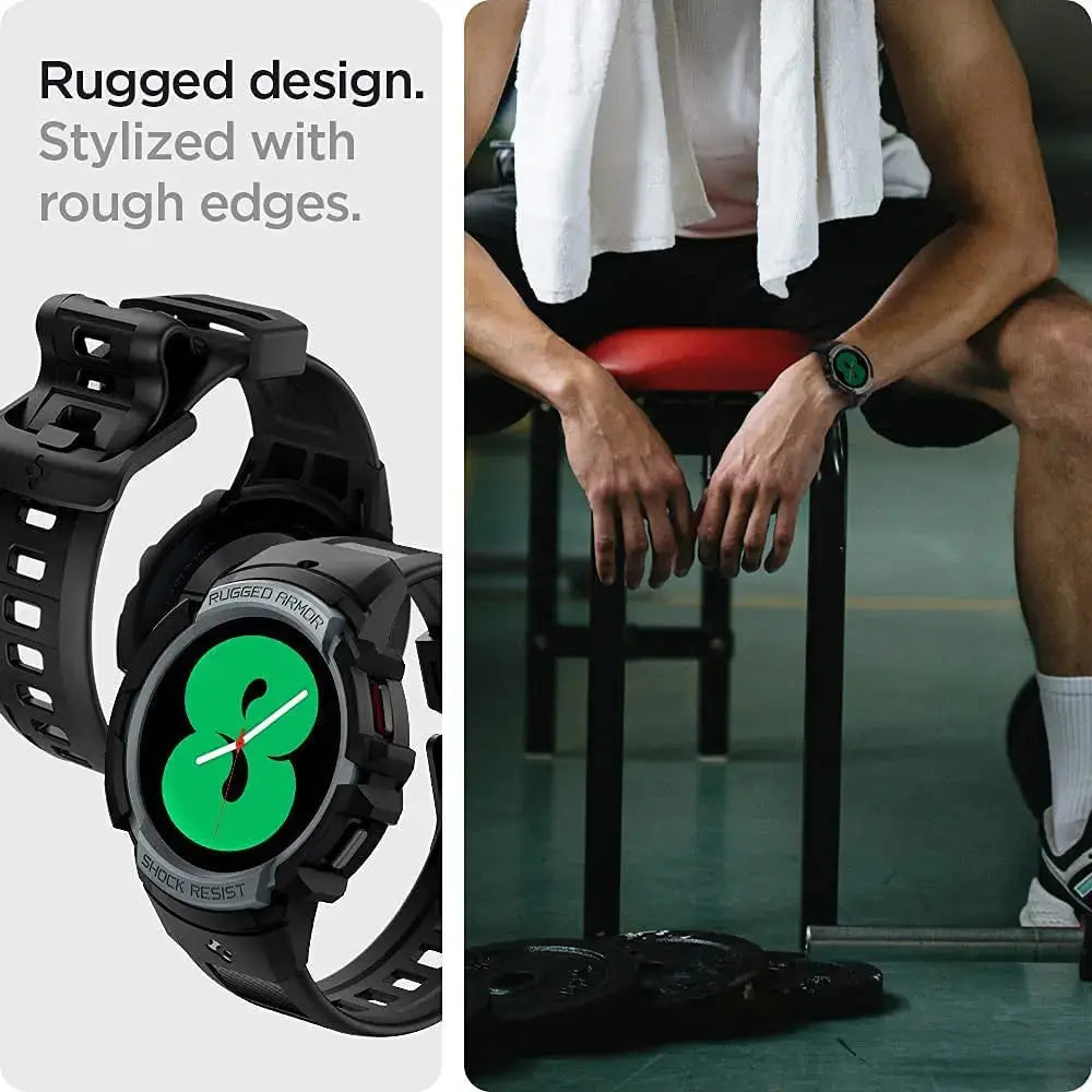 Galaxy Watch FE / 5 / 4 Case (40mm) Rugged Armor Pro - Spigen Singapore