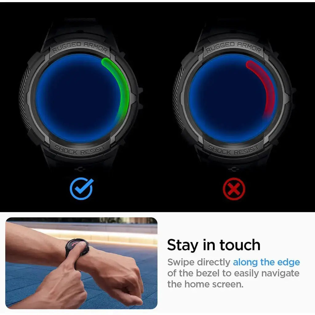 Galaxy Watch 5 Pro Case (45mm) Rugged Armor Pro - Spigen Singapore
