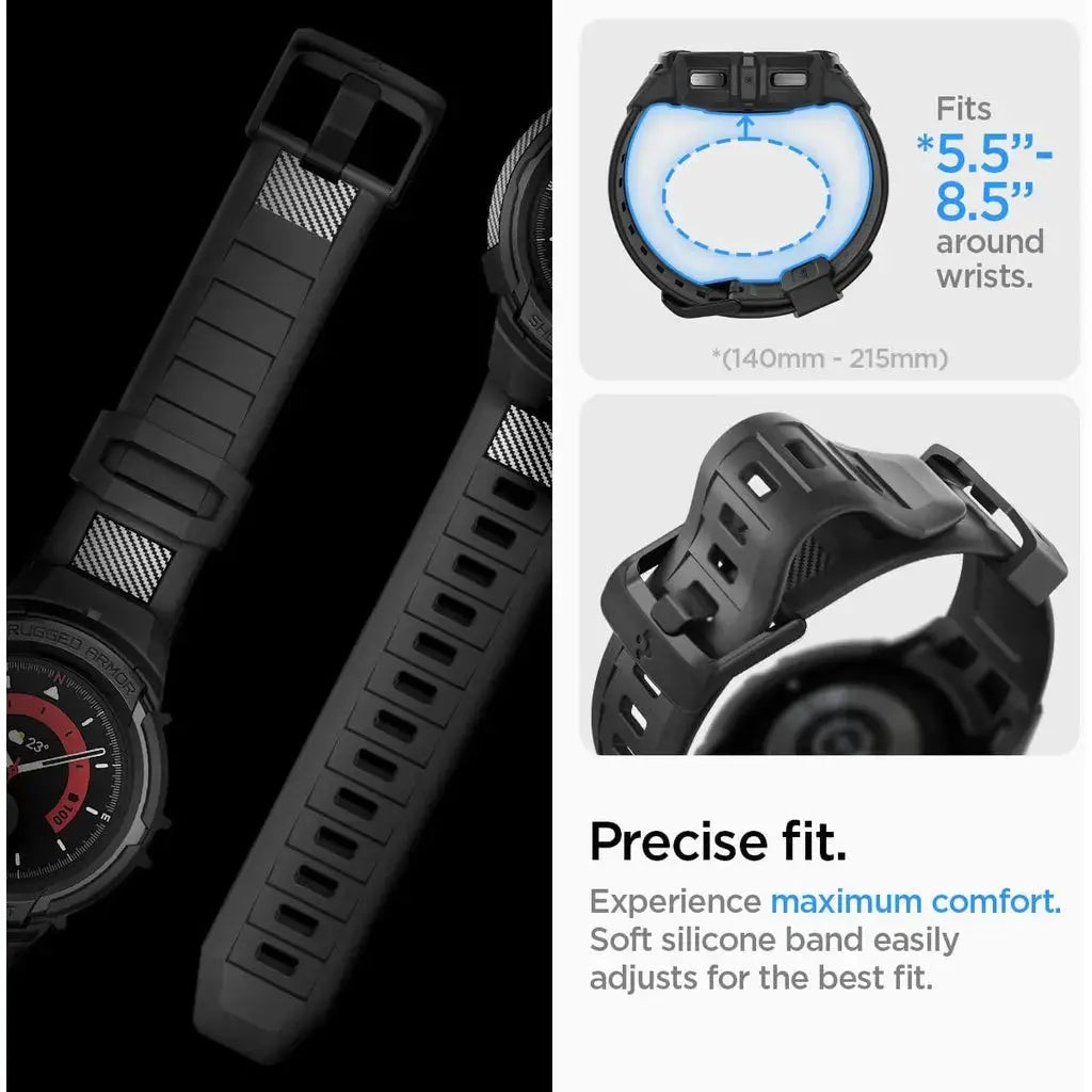 Galaxy Watch 5 Pro Case (45mm) Rugged Armor Pro - Spigen Singapore