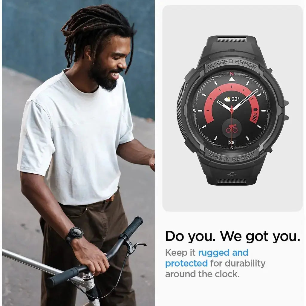 Galaxy Watch 5 Pro Case (45mm) Rugged Armor Pro - Spigen Singapore
