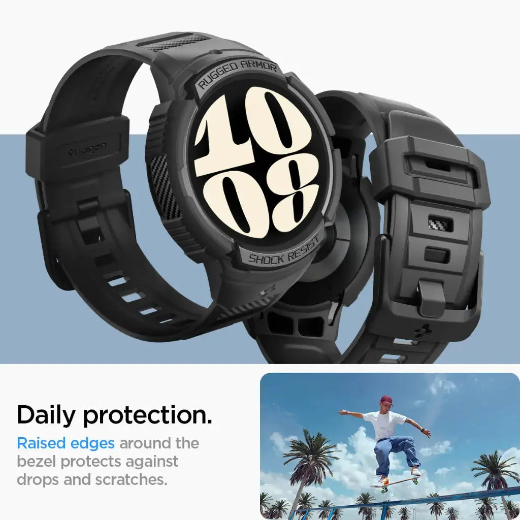 Galaxy Watch 6 Case (44mm) Rugged Armor Pro - Spigen Singapore