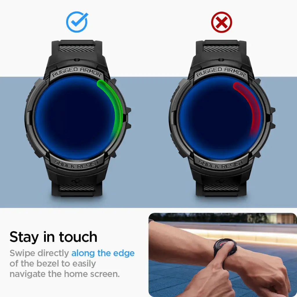 Galaxy Watch 6 Case (44mm) Rugged Armor Pro - Spigen Singapore