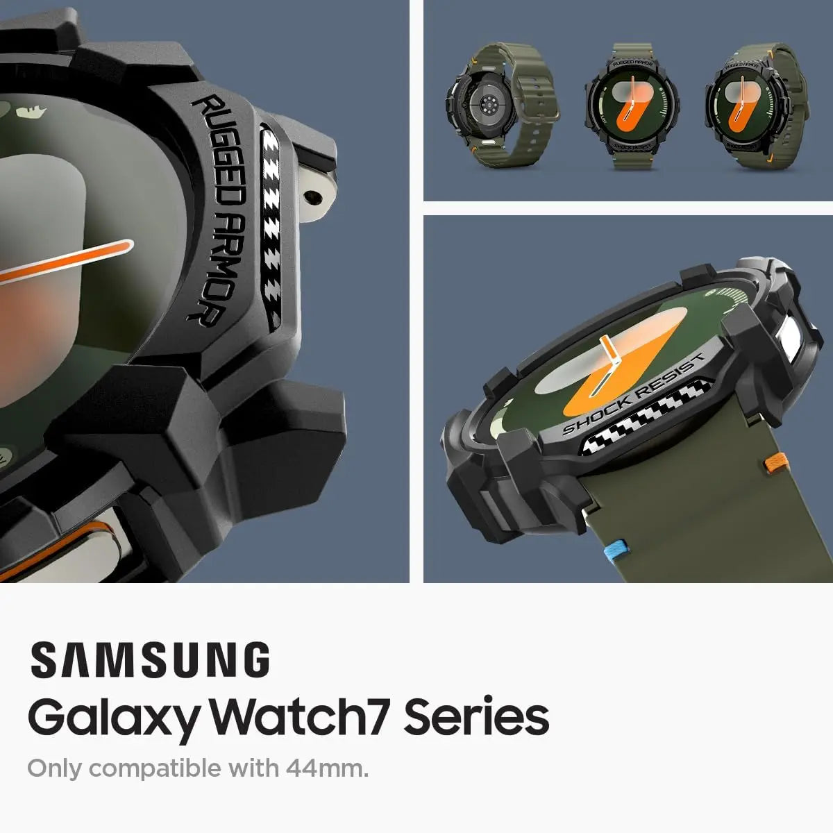 Galaxy Watch 7 Case (44mm) Rugged Armor