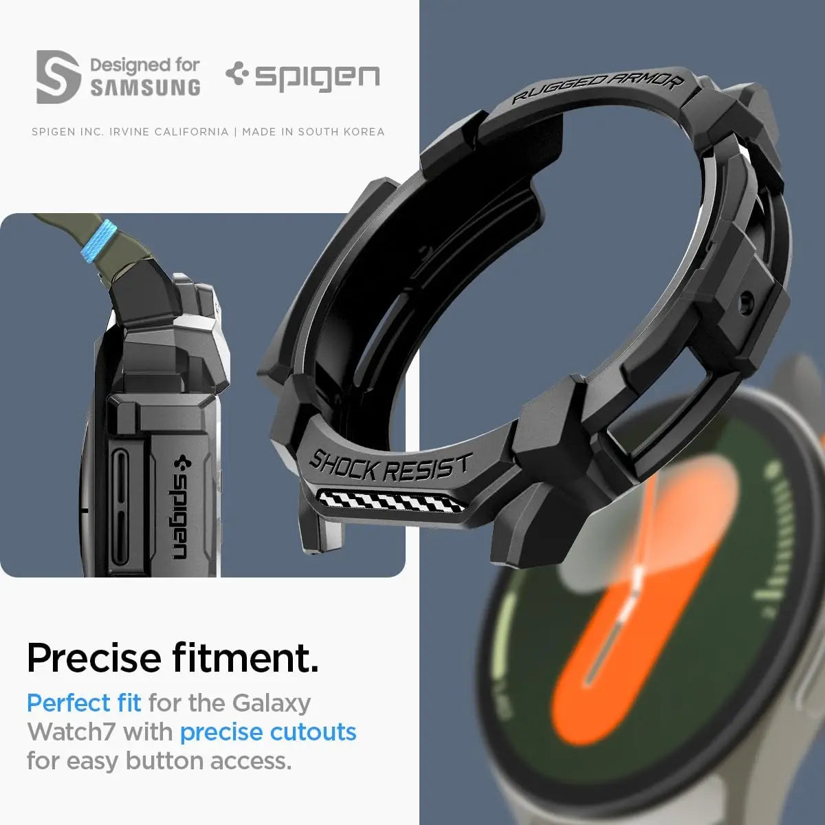 Galaxy Watch 7 Case (44mm) Rugged Armor