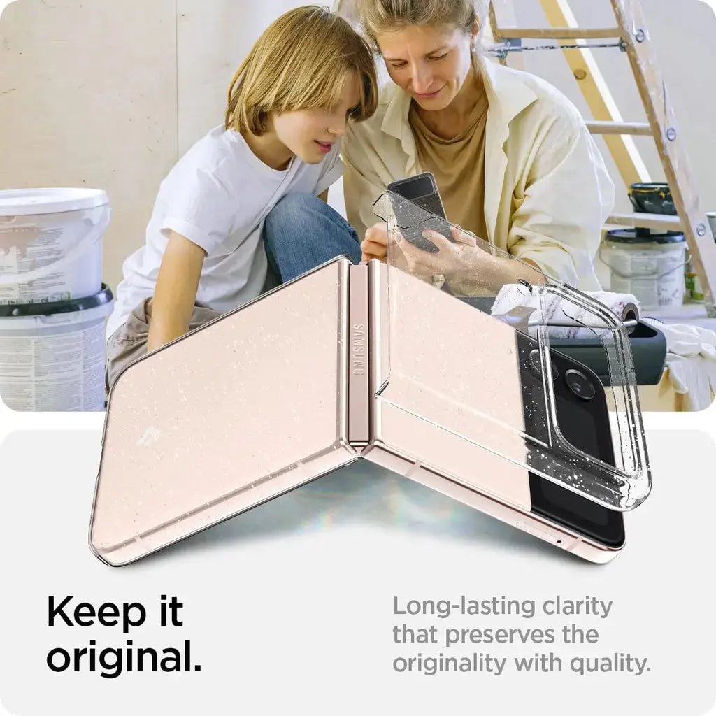 Galaxy Z Flip 4 Case Air Skin Glitter - Spigen Singapore