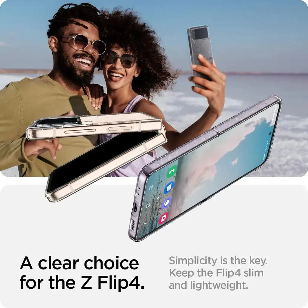 Galaxy Z Flip 4 Case Air Skin Glitter - Spigen Singapore