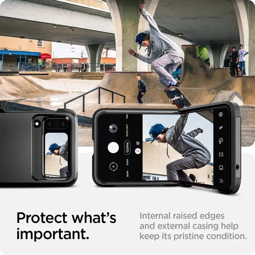 Galaxy Z Flip 4 Case Tough Armor - Spigen Singapore