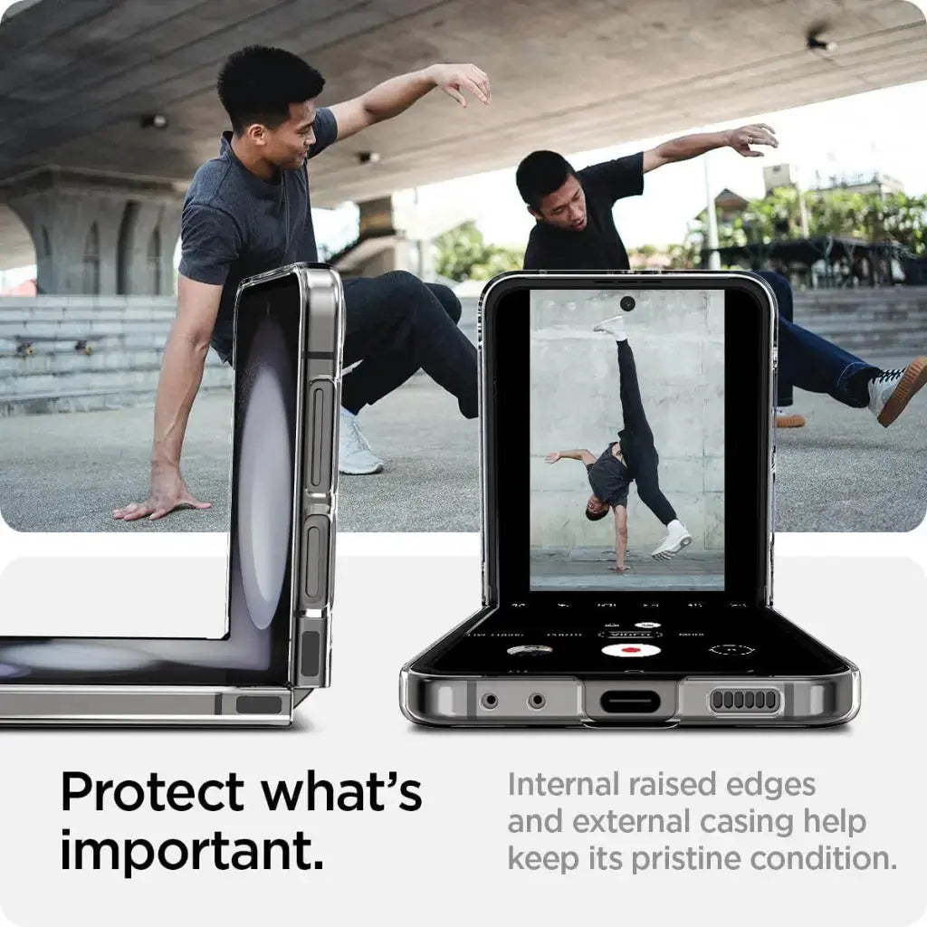 Galaxy Z Flip 5 Case Air Skin Zero One - Spigen Singapore