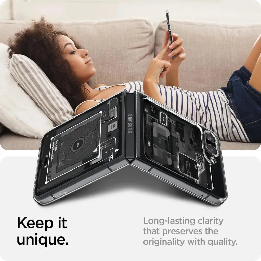 Galaxy Z Flip 5 Case Air Skin Zero One - Spigen Singapore