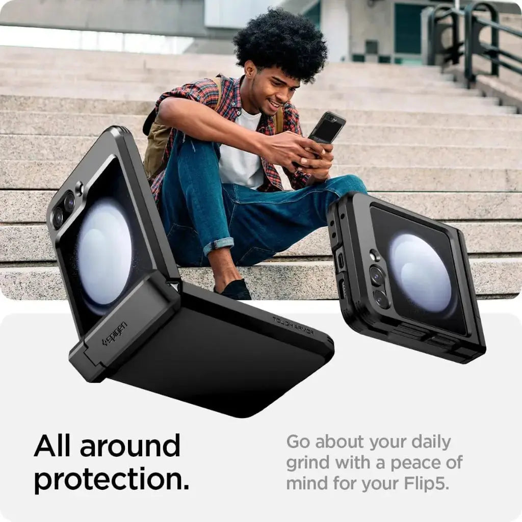 Galaxy Z Flip 5 Case Tough Armor Pro - Spigen Singapore