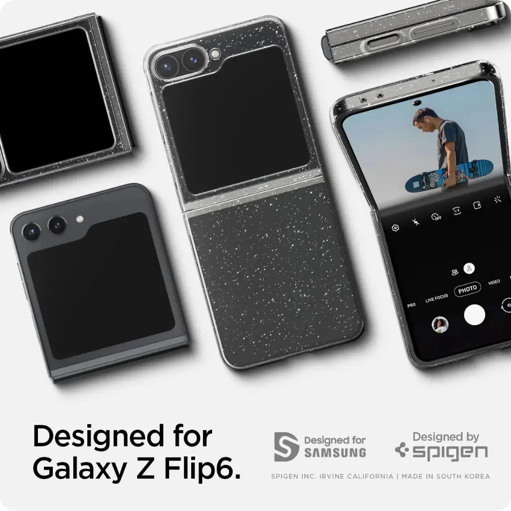 Galaxy Z Flip 6 Case Air Skin Glitter - Spigen Singapore