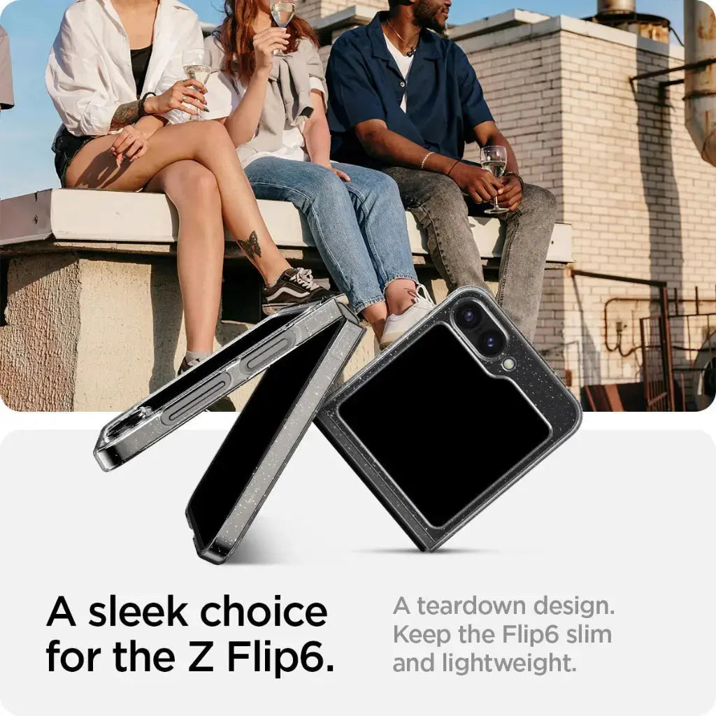 Galaxy Z Flip 6 Case Air Skin Glitter - Spigen Singapore