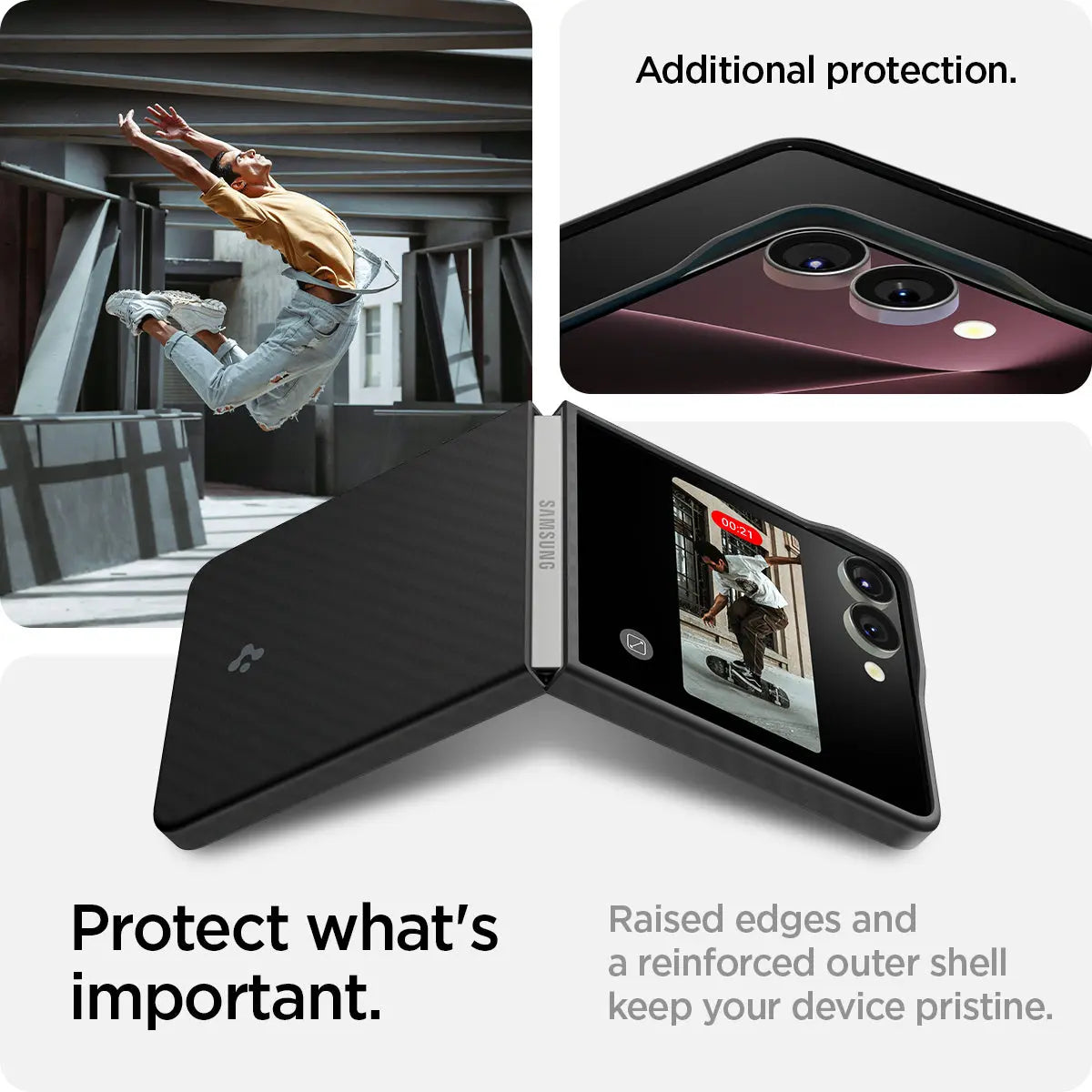 Galaxy Z Flip 7 Case Air Skin Aramid