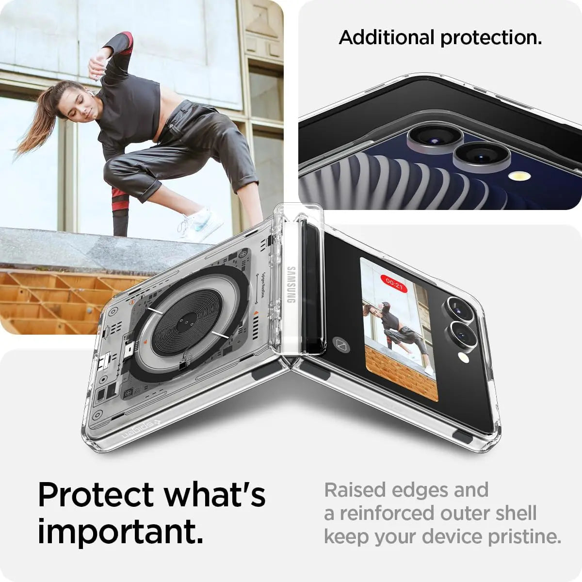 Galaxy Z Flip 7 Case Ultra Hybrid Pro MagFit Neo One