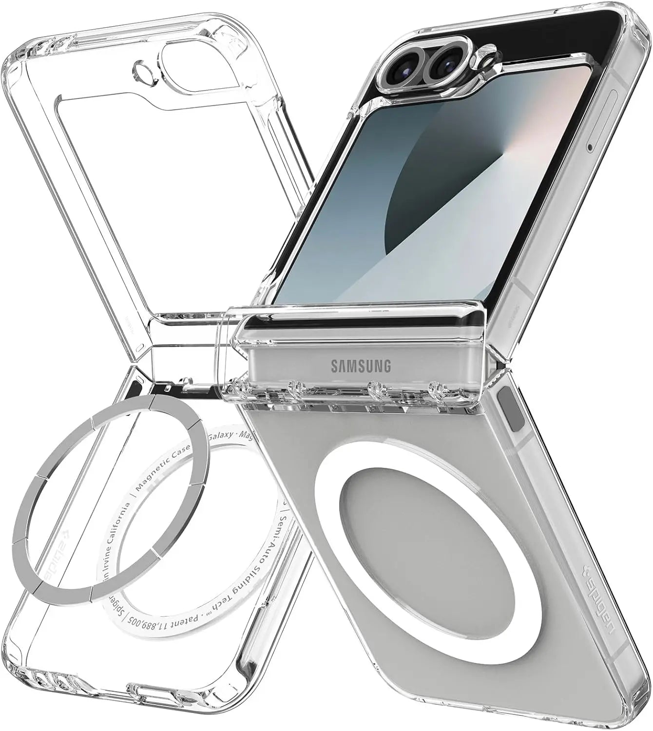 Galaxy Z Flip 7 FE / Z Flip 6 Case Ultra Hybrid Pro MagFit