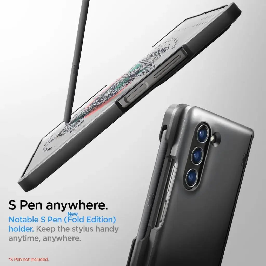 Galaxy Z Fold 5 Case Slim Armor Pro Pen Edition - Spigen Singapore